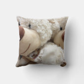 Sierkussen "TEDDY BEAR COUPLE" (Achterkant)