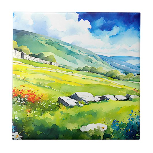 Sierkussen Tegeltje (Voorkant)