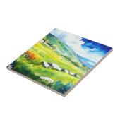 Sierkussen Tegeltje (Zijkant)