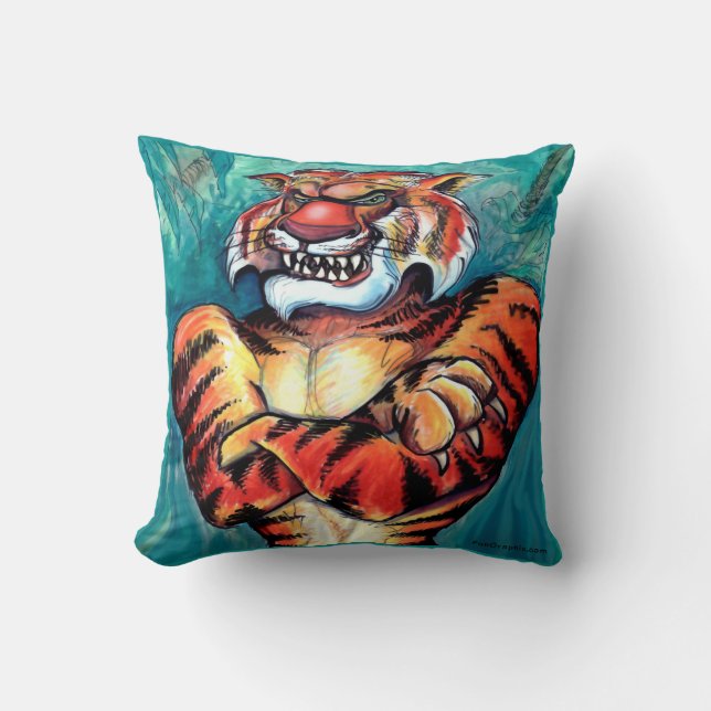 Sierkussen Tiger (Voorkant)