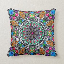 Sierkussen Truck Art Flowers in Pakistan