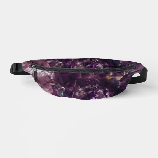 Sierkussen van Amethyst Crystals Heuptasje (Voorkant)