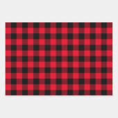 Sierkussen van buffelpatroon inpakpapier vel (Voorkant 3)