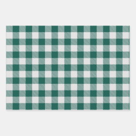 Sierkussen van buffelpatroon inpakpapier vel