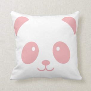 Sierkussen van Cute en Cudly Pink Panda