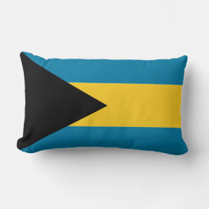 Sierkussen van de Bahamaanse vlag Kussen