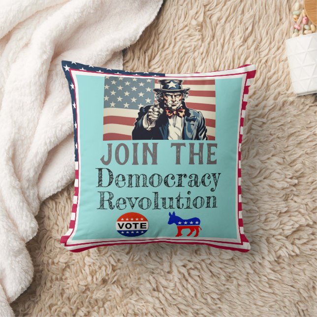 Sierkussen van de democratische revolutie (Deken)