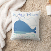 Sierkussen van de gevlekte walvis (Deken)