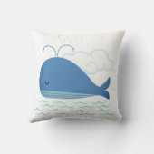 Sierkussen van de gevlekte walvis (Achterkant)