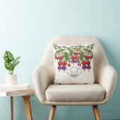 Sierkussen van de heer en mevrouw Fuschia Flower (Stoel)