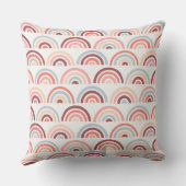 Sierkussen van de Kinderen van Stamped Rainbows - (Achterkant)