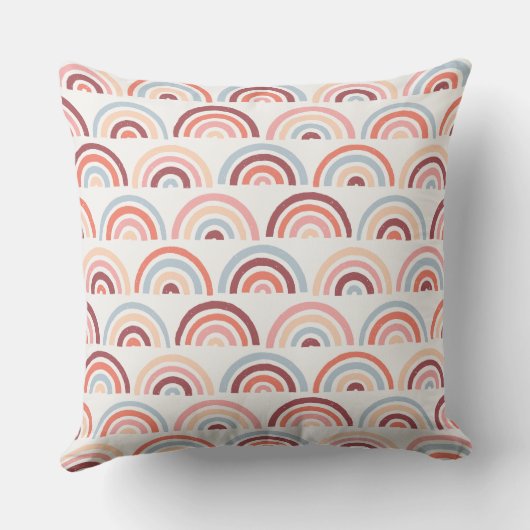 Sierkussen van de Kinderen van Stamped Rainbows - (Achterkant)
