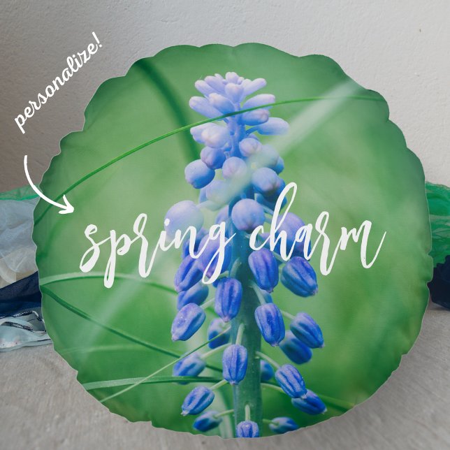 Sierkussen van de lentevloer (graafhybride) rond kussen (Creator heeft geüpload)