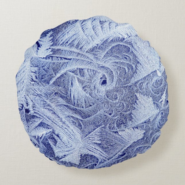 Sierkussen van de penseelpenseelpenseelpolyester ( rond kussen (Achterkant)