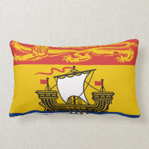 Sierkussen van de vlag van New Brunswick Kussen