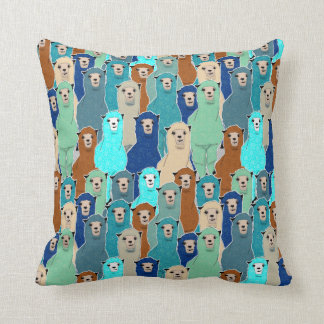 Sierkussen van Floral Alpaca