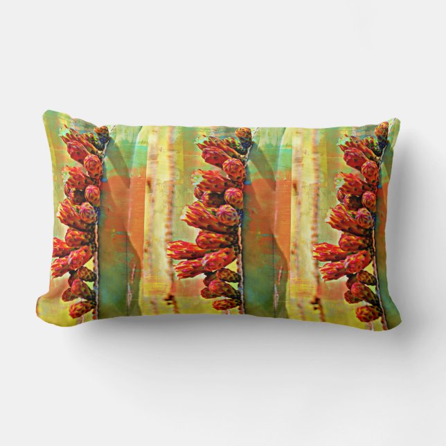 Sierkussen van geverfde stalen buizen kussen (Voorkant)