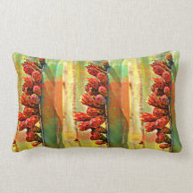 Sierkussen van geverfde stalen buizen