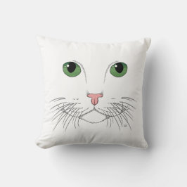 Sierkussen van groene geoogste katten