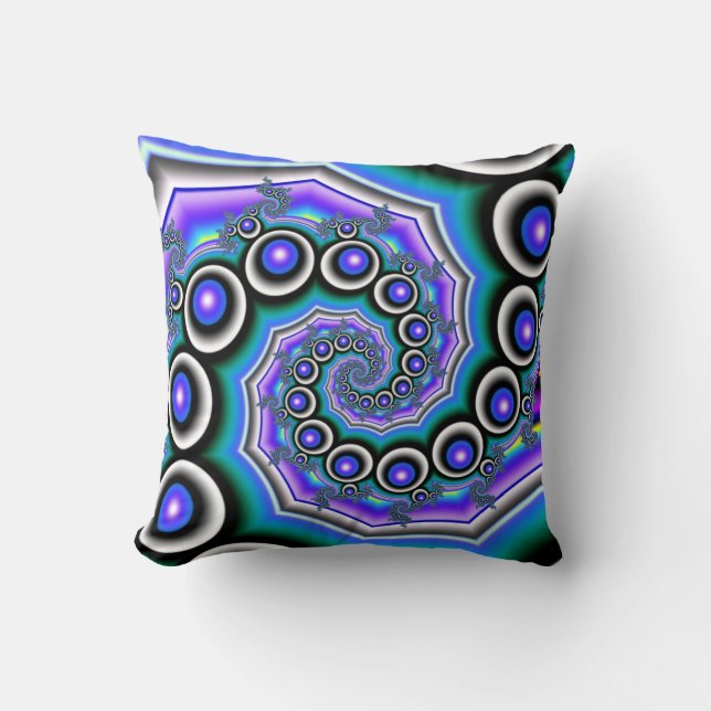 Sierkussen van hart en bellen (Voorkant)