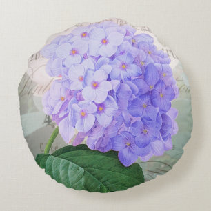 Sierkussen van het Bloemblaadje van de Hydrangea Rond Kussen