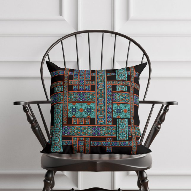 Sierkussen van het Glas in lood van Noordelijke Li (Creator heeft geüpload)