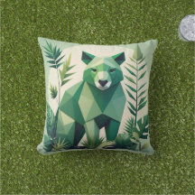 Sierkussen van het moderne geometrische dier