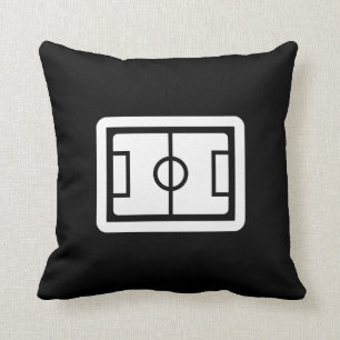 Sierkussen van het Pictogram van het Voetbal