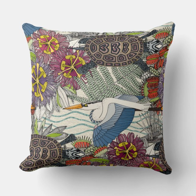 Sierkussen van marsh NC-parelen (Voorkant)