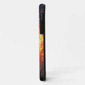 Sierkussen van ontvlammend Football/Voetbal Case-Mate iPhone Case (Achterkant/links)