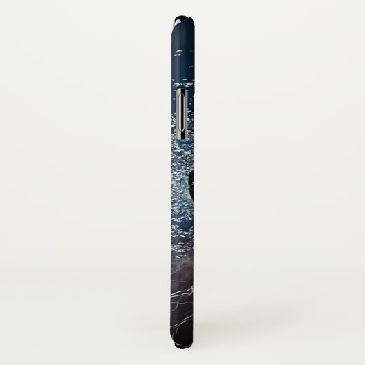 Sierkussen van ontvlammend Football/Voetbal Case-Mate iPhone Case (Achterkant / rechts)