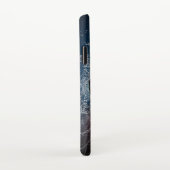 Sierkussen van ontvlammend Football/Voetbal iPhone Hoesje (Rechterkant)