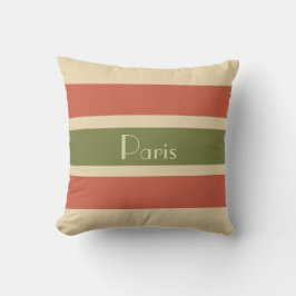 Sierkussen van Parijs met striping