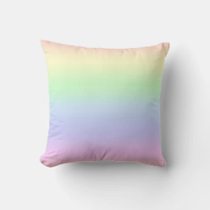 Sierkussen van regenboogpastels