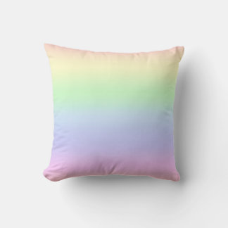 Sierkussen van regenboogpastels