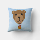 Sierkussen van Teddy Bear Hot Air (Achterkant)