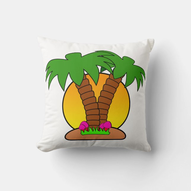 Sierkussen van Tropic Island (Voorkant)