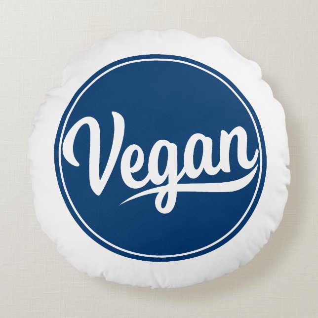 Sierkussen Vegan Circle Rond Kussen (Voorkant)