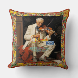 Sierkussen Verbrand Rood (Quando) RFPMDesigns ©️20