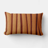 Sierkussen verbrand rustiek Sinaasappel Kussen (Voorkant)