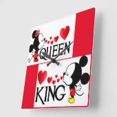 Sierkussen Vierkante Klok (Hoek)