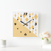 Sierkussen Vierkante Klok (Huis)