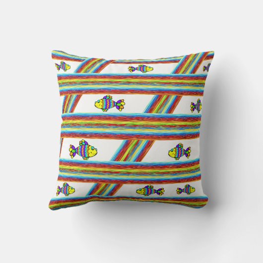 Sierkussen Vis (Achterkant)