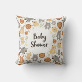 Sierkussen voor Baby shower (Voorkant)