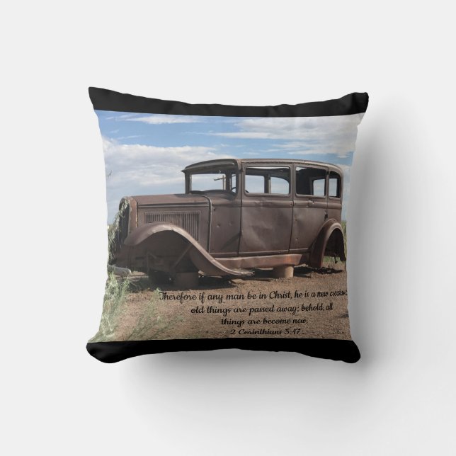 Sierkussen voor de grot van het man! (Voorkant)