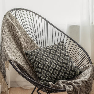 Sierkussen voor decoratieve donatie van zwarte spe