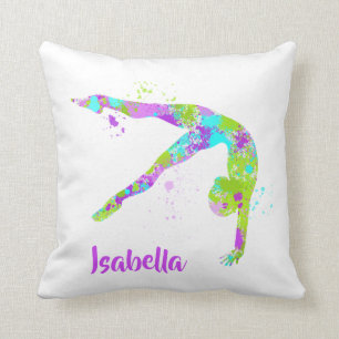 Sierkussen voor gymnastiek verven