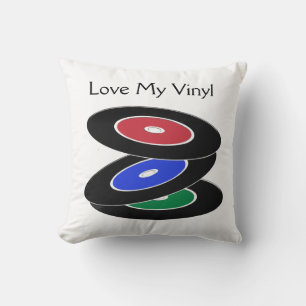 Sierkussen voor het ontwerpen van vinylrecords