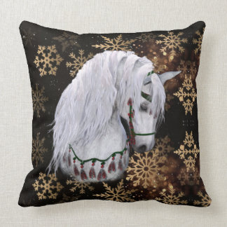 Sierkussen voor kerstpaarden