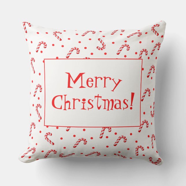 Sierkussen voor kerstsnoepjes (Voorkant)